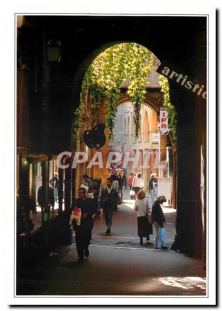 Aix-en-Provence — O Passage Agard, século XIX — Edições AGEPE, Marselha - Frente