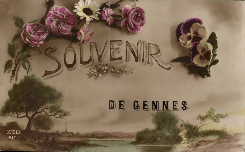 Souvenir de Gennnes — ZED 511 — Editora ZED - Frente