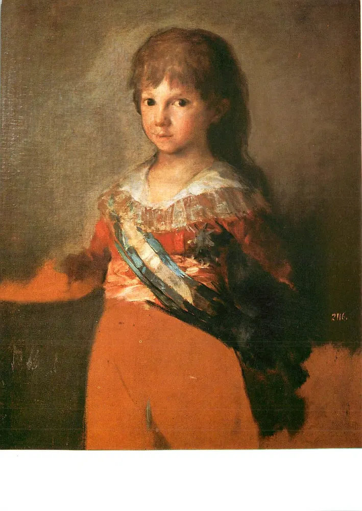 Porträt des Infant Francisco de Paula — Goya-Ausstellung, Paris, September-Dezember 1970 — Edition des Musées Nationaux - Vorderseite