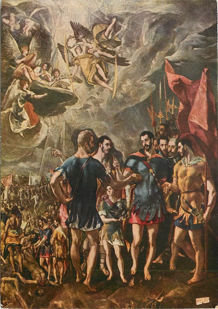 Das Martyrium des heiligen Mauritius — Dominicos Théotocopuli genannt LE GRÉCO, um 1547–1614 — Éd. Les Éditions Némis, Paris - Vorderseite