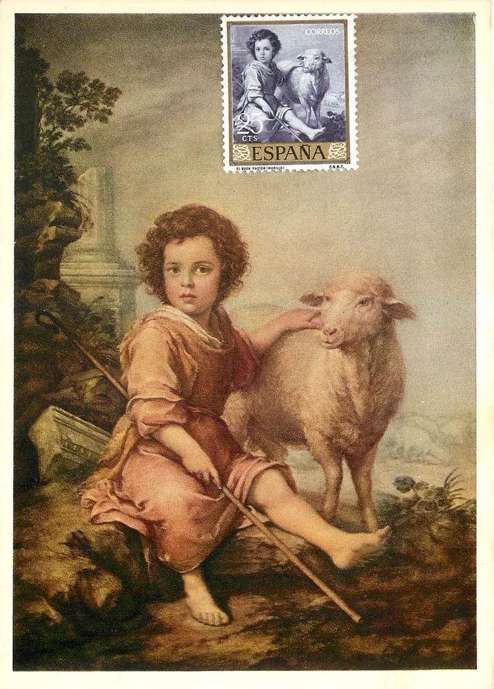 Divino Pastore — obra de El Greco — editor Verlag Leo Bandschap, Wettlingen - Frente