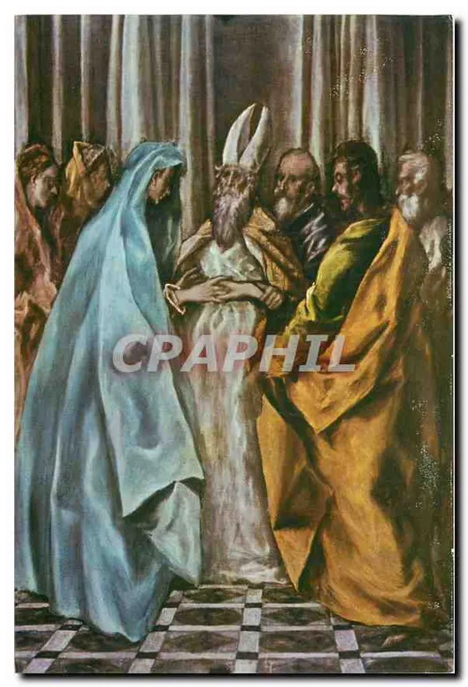 A Noiva da Virgem — Domenico Theotocopuli (El Greco) — Édition Artă Grafică, n° 2531 - Frente