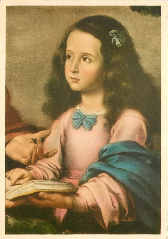 Particular da Virgem — Murillo — Galleria del Prado - Madrid - Frente