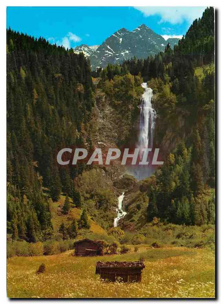 Vorderauer-Wasserfall — Stubaital — Trojler Kunstverlag Chizzaul - Frente
