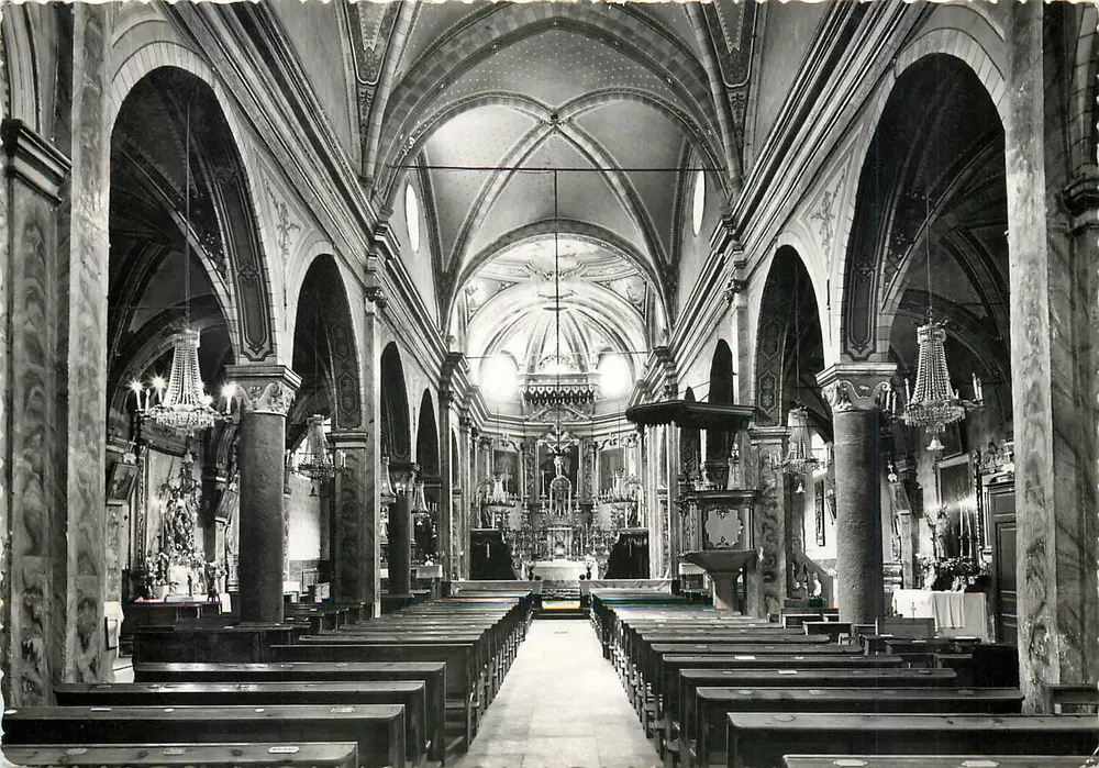 Igreja de São Martinho — La Brigue (A.-M.) alt. 810 m. — Éditions Relian - Frente