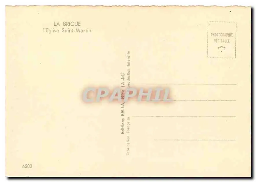 Altar de Santa Marta — Triptyque do Século XV — Igreja de São Martinho, La Brigue - Verso
