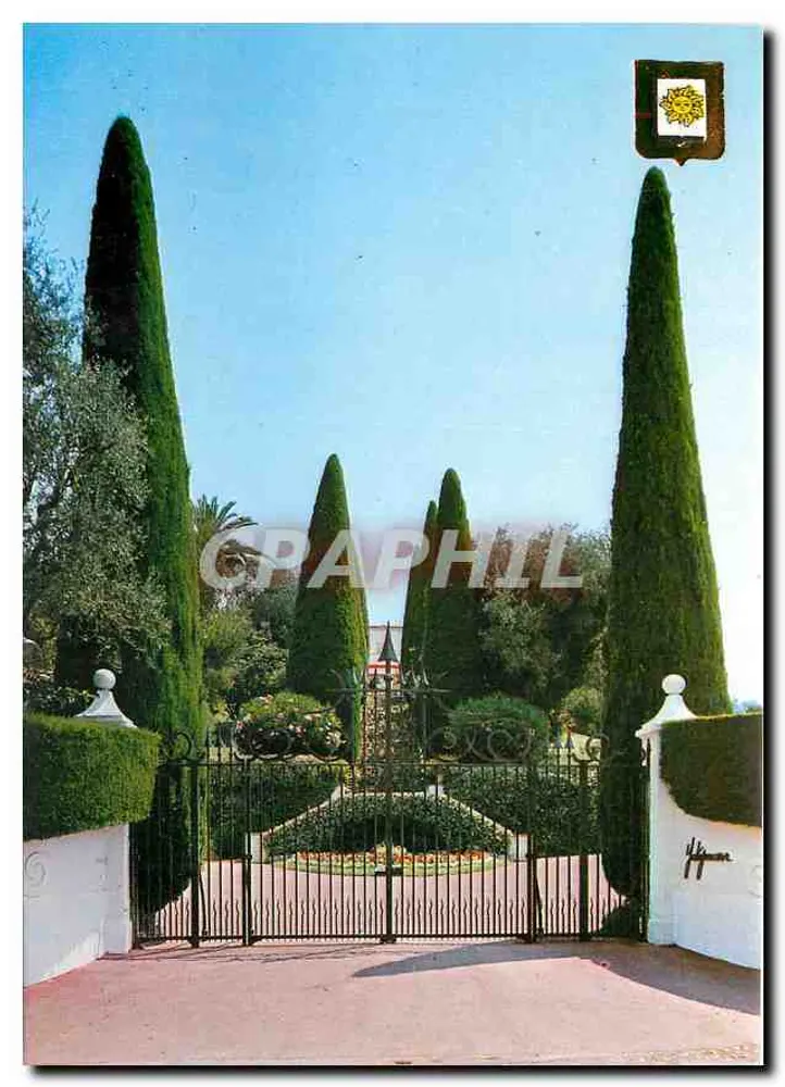 Portal ogrodu w Le Cannet — Côte d'Azur — Wydawnictwo Sztuki ALTA — N° 5126 - Awers