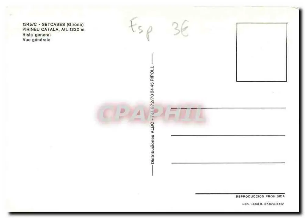 Setcases — vue générale — Distribuciones Ripoll - Verso