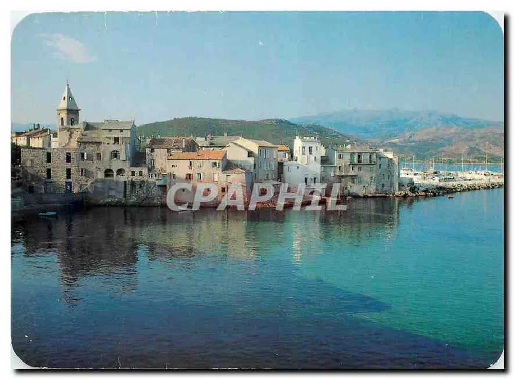 Saint-Florent — panorama da costa - Frente