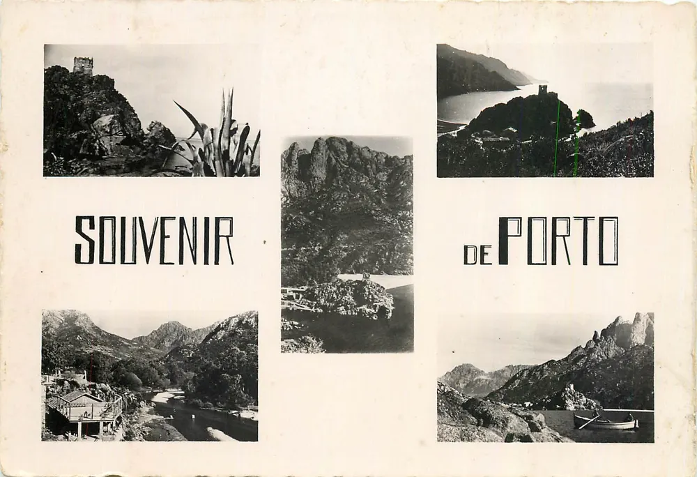 Souvenir de Porto — Vista da cidade e do rio — Edição La Ciccolena - Frente