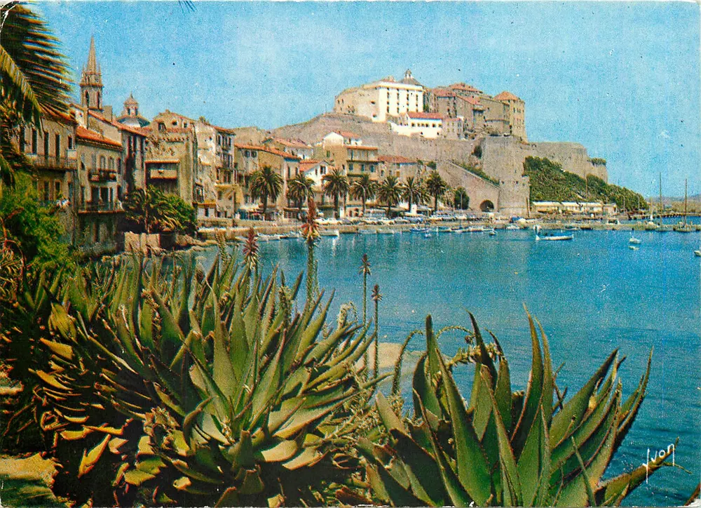 Calvi — Die Zitadelle, die den Hafen überragt — Éditions Jean-Yvon, n° 619 - Vorderseite