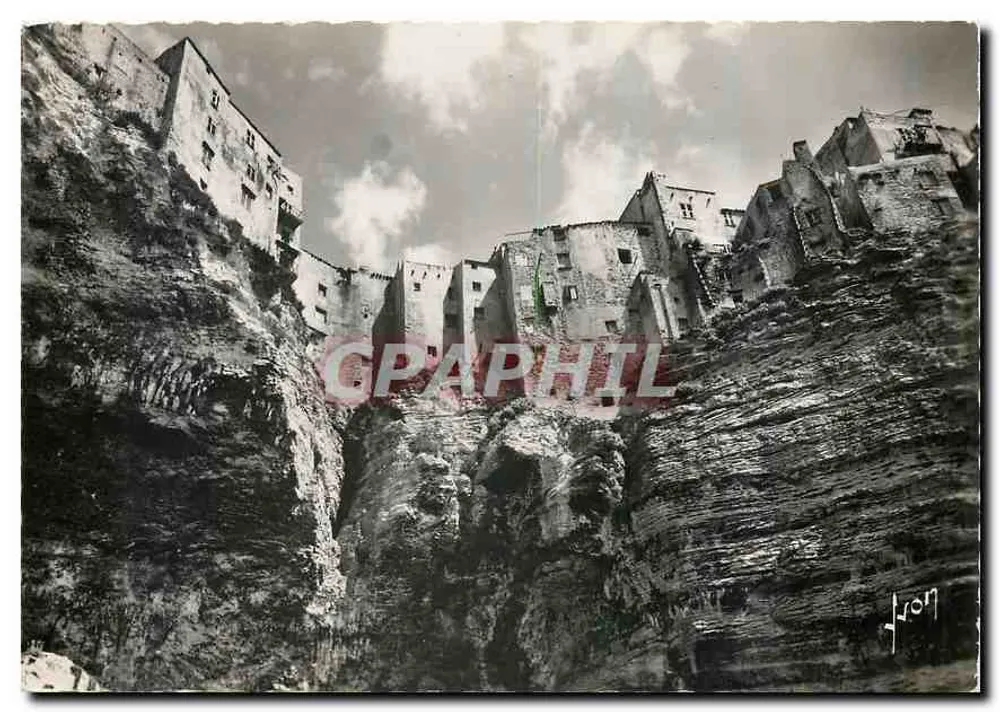 Bonifacio (Korsika) — Häuser gebaut am Kliff — Editions d'Art Martel, Paris, Nr. I.B. 6331 - Vorderseite