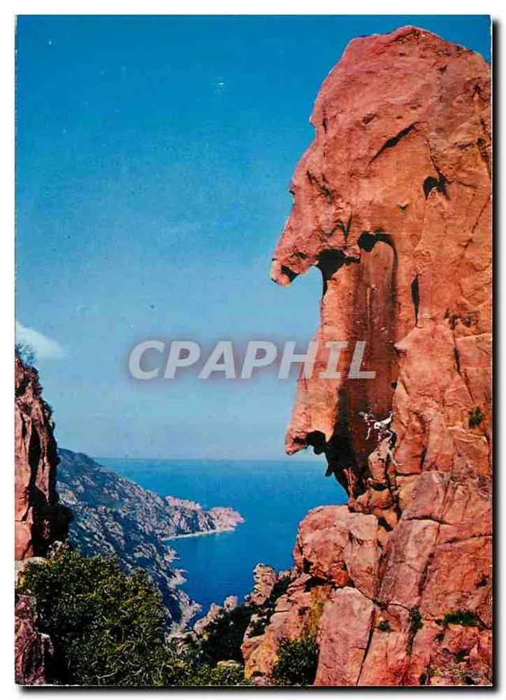 Die Calanches von Piana — Korsika — Imprimeur Combier Mâcon - Vorderseite