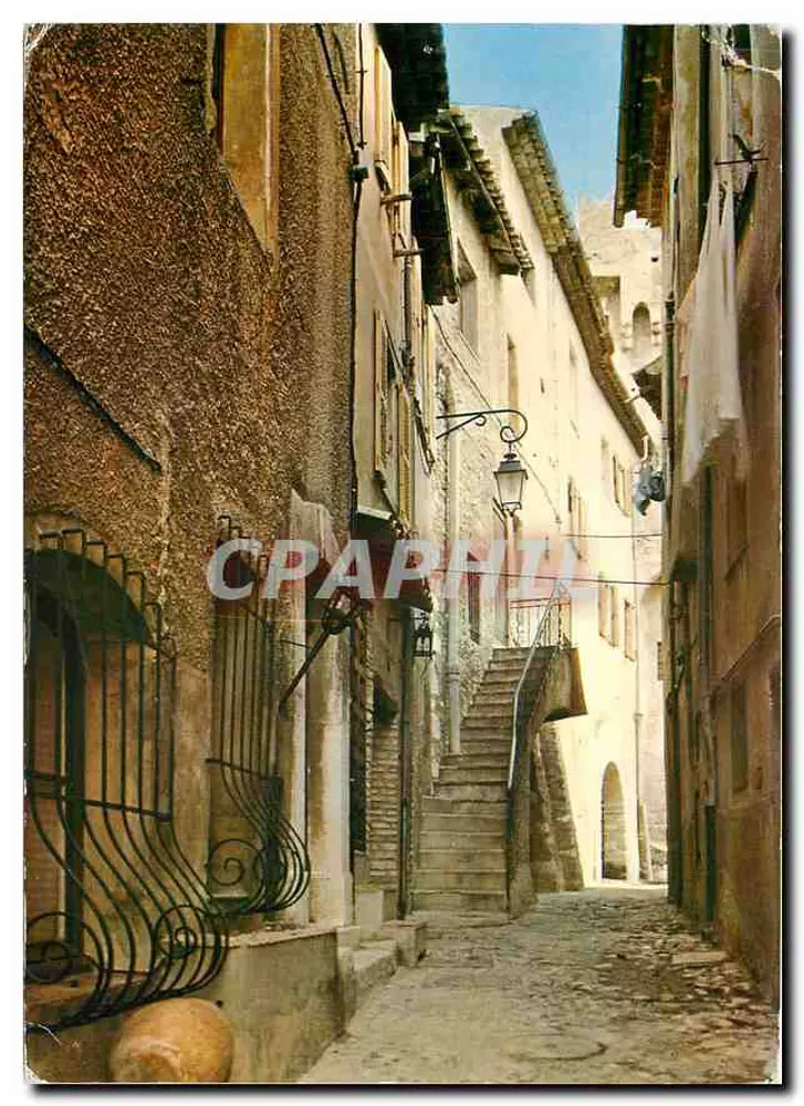 Cagnes-sur-Mer — Une Vieille Rue dans le Haut-de-Cagnes — Éditions d'Art Montluel - Recto