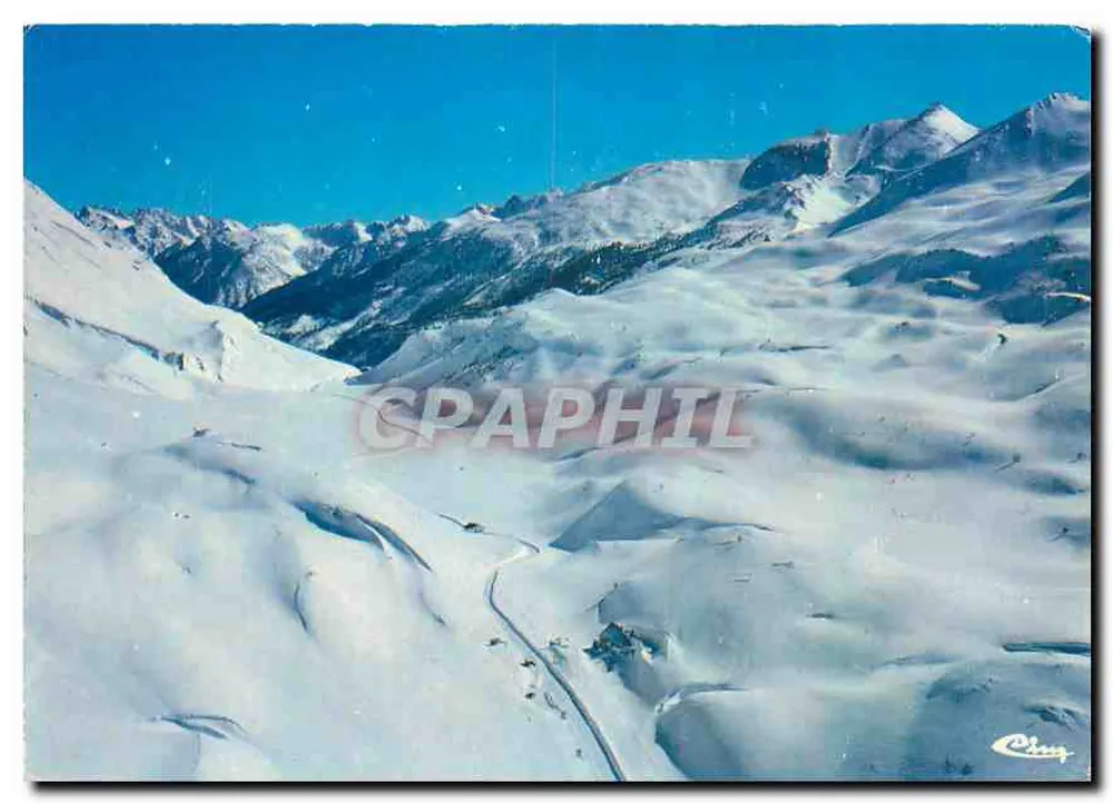 लार्च (अल्पस-डे-हॉट प्रॉवेंस) — लार्च के पास और फ्रांस-इटली के पर्वत श्रृंखला — प्रिंटर कॉम्बियर मैकॉन - आगे