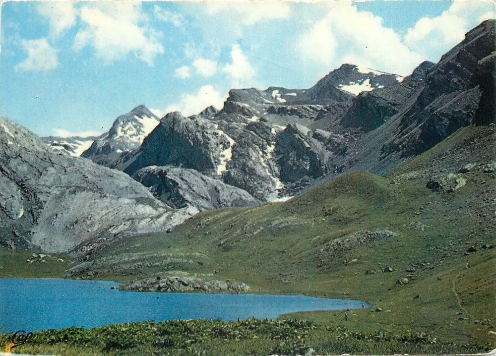 Lago do Lauzanier — Alta Ubaye (04) — Éditions Cassole - Frente