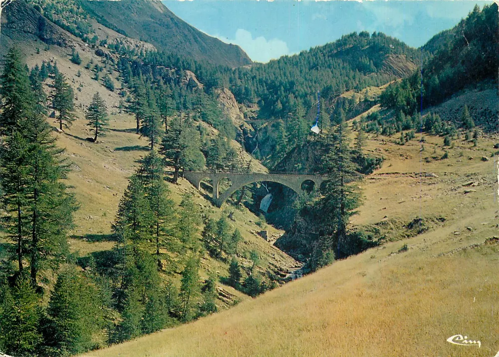 Col da Cayolle — Alpes-de-Haute-Provence — Imprimeur Combier - Frente