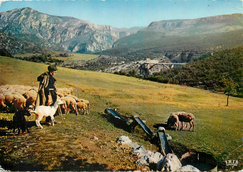 Gorges do Verdon — O Ponte de l'Artuby — IRIS - Frente
