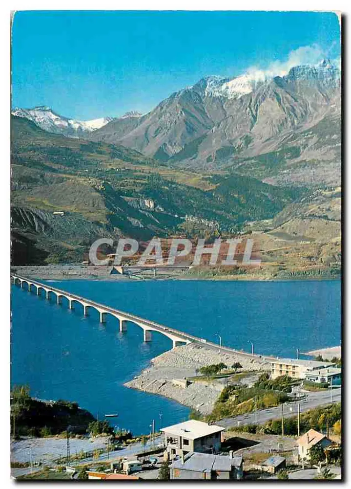 Lago de Serre-Ponçon — Ponte de Saurines — Edição das Alpes - Frente