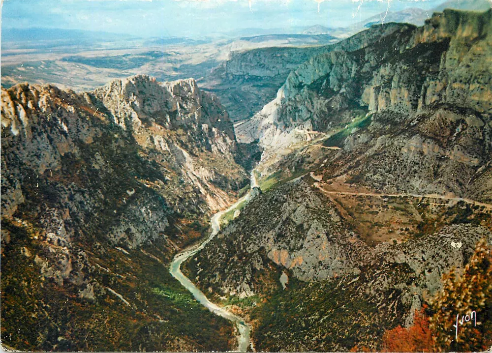 Grande Canyão do Verdon (Var) — Circo de Vaumale — Edições de Arte YVON - Frente