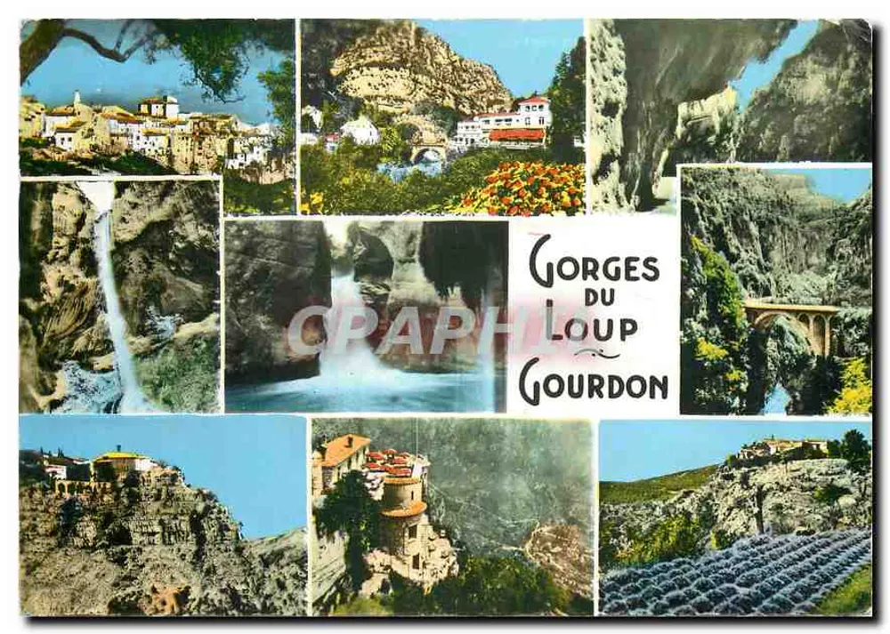 Gorges do Lupo - Gourdon — Éditions Gillette - Nice - Frente