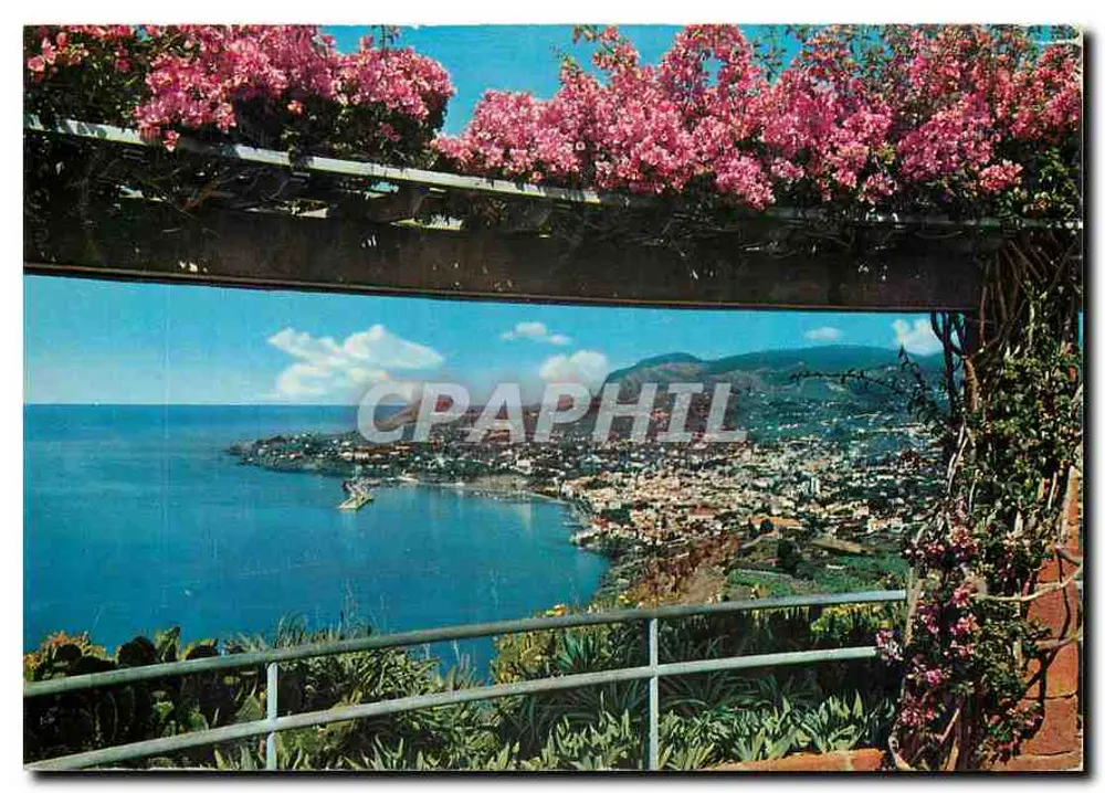 Vista ocidental de Funchal — Madeira — editor Western View - Frente