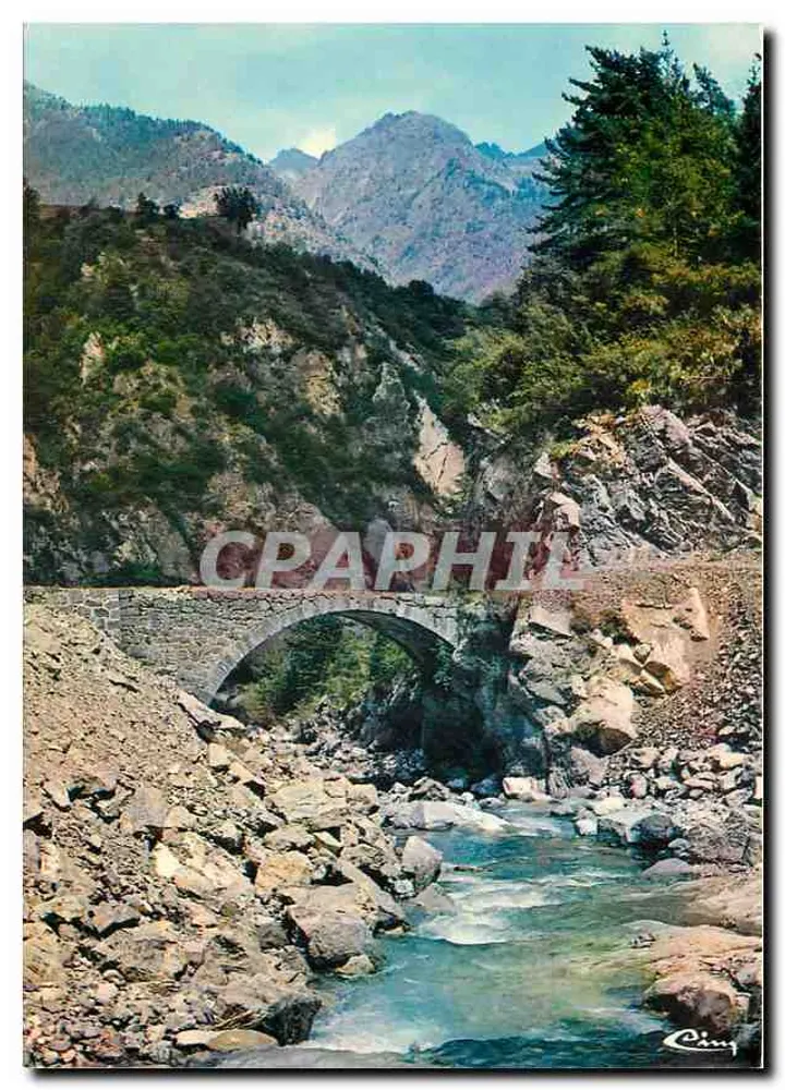 Puente sobre la Tinée — Valle de la Tinée (Alpes-Maritimes) — Cing - Anverso
