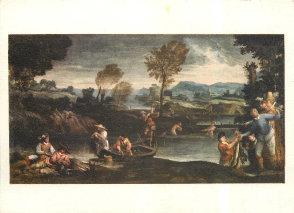 Fischerei — Annibale Carracci (1560–1609) — Éditions de la Loterie Nationale - Vorderseite