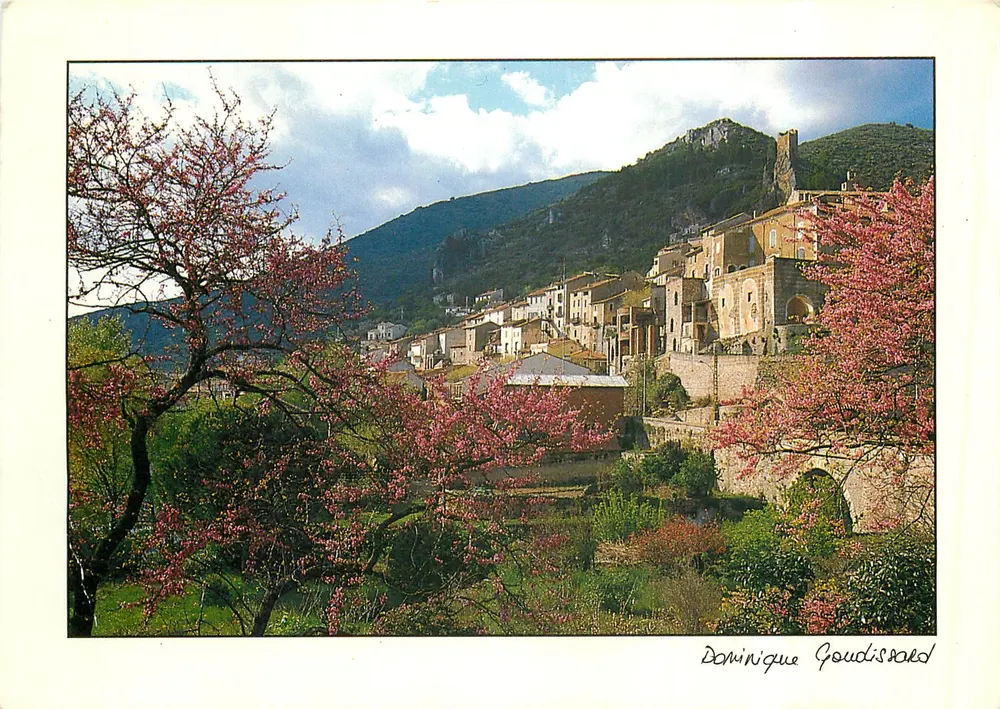 Vila provençal em flores — editor edições clain baudiry, n° de série 31295 - Frente
