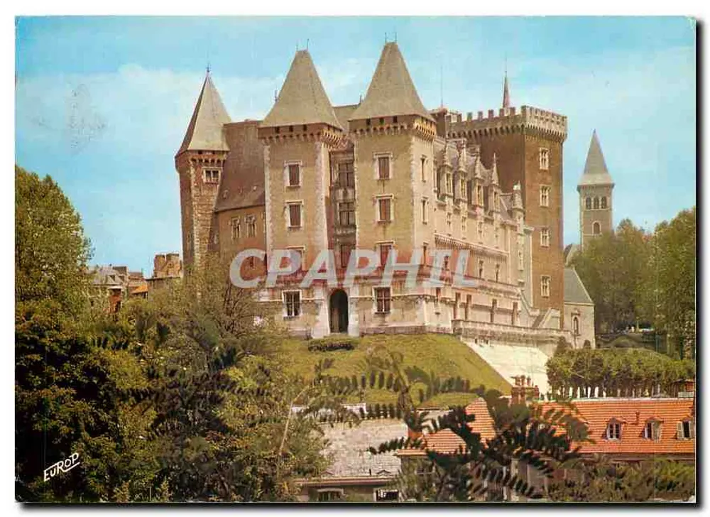 Castelo de Pau — vista do Parque Nacional — Edição da Europa - Frente