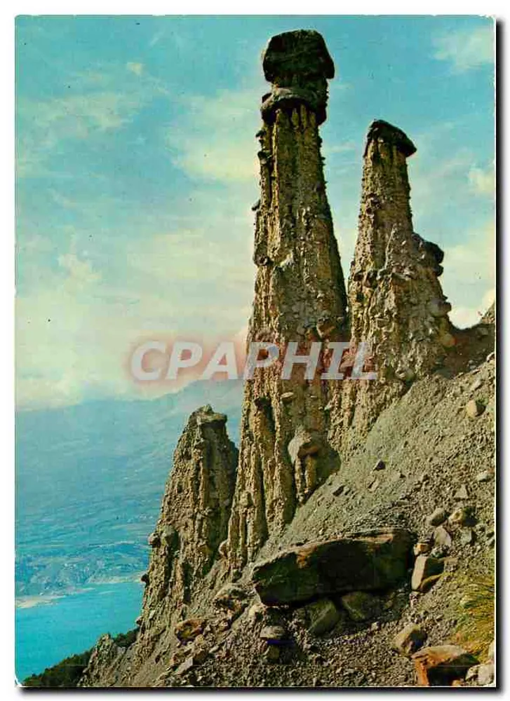 Las Demoiselles de Serre-Ponçon — Alta Val de la Durance — Editor: Couleurs naturelles, Imprenta en Francia - Anverso