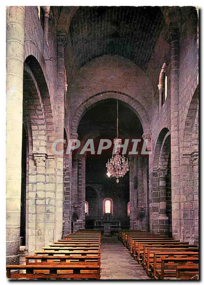 Chamalières-sur-Loire — Innenansicht der romanischen Kirche — Editions J. Cellard - Vorderseite