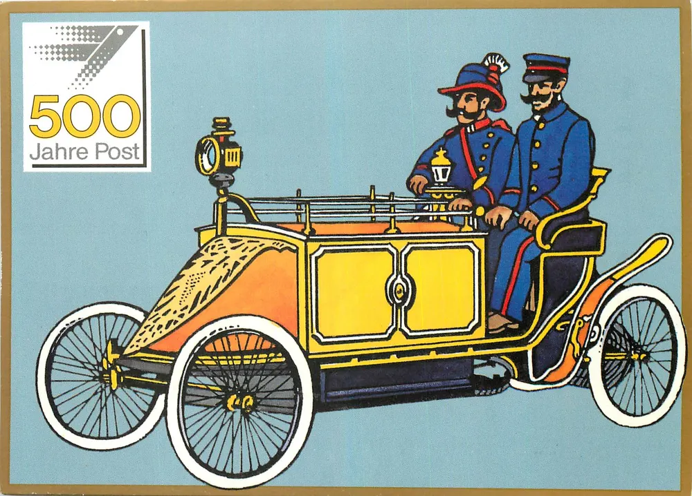 500 jaar Post — 500 jaar post — Deutsche Postreklame GmbH - Voorkant