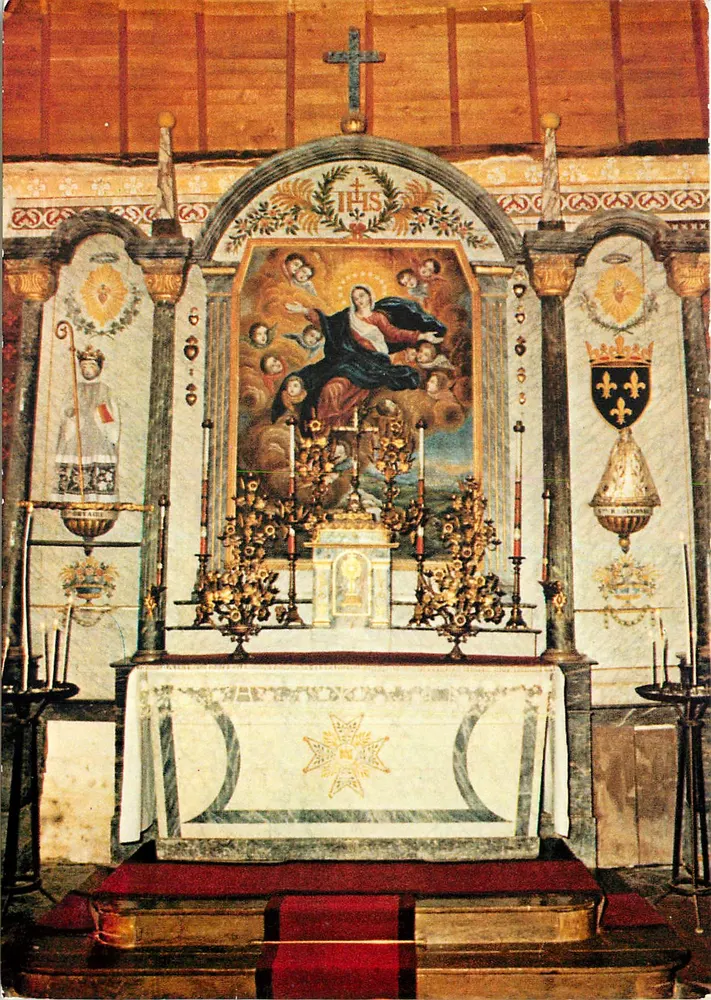 Le Bas Beziers — Chapelle Sainte Ortaire et Sainte Radegonde — Éditions JIPE - M. GEORGET - Recto