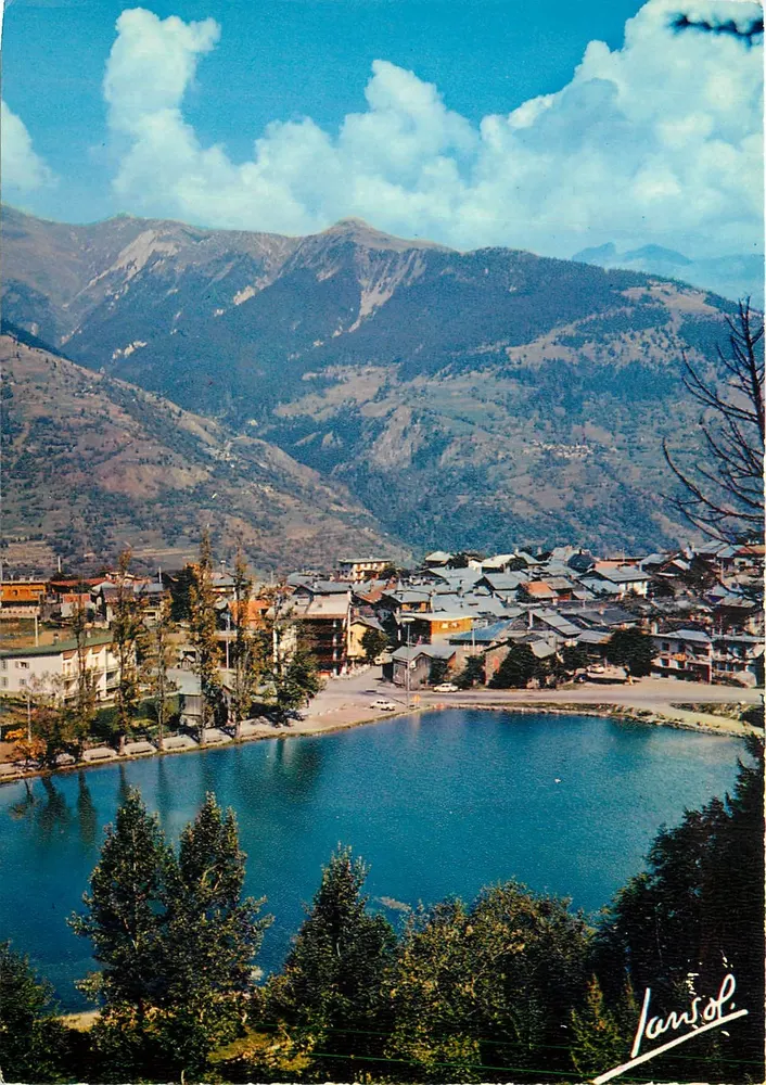 Le Praz-de-St-Bon — Vista Geral e o Lago — Edições Jansol, n° 38 - Frente