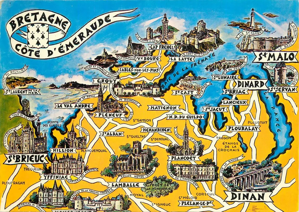 ब्रेटन - एमेरॉल्ड कोस्ट - एडिटर पियर अर्तौ एवं कंपनी, सेंट-हर्बन - आगे