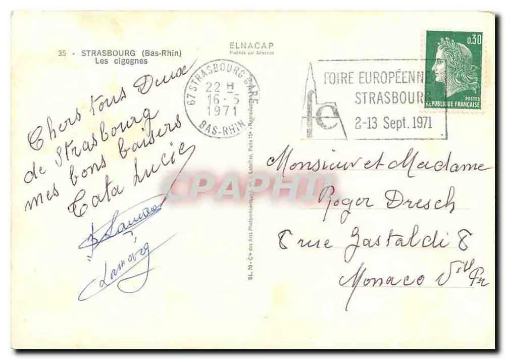 Strasbourg — Ciganiery — Elnacap - Rewers