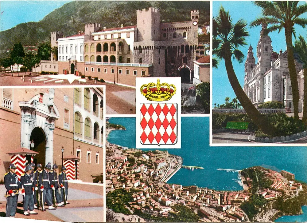 Mônaco — Vista panorâmica e monumentos — Éditions Boulleaud Gorbelli - Frente