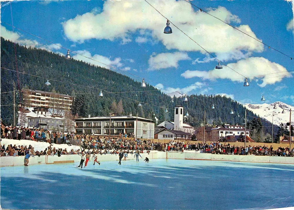 Montana-Vermala — Gala de patinaje — Brigger SA, Meltingen - Anverso