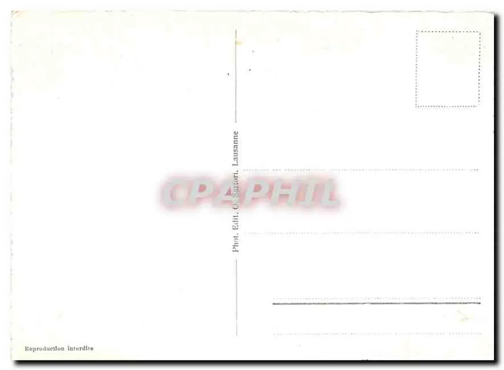 Montreux — vista geral — CPHAPHIL, n° 1055 - Verso