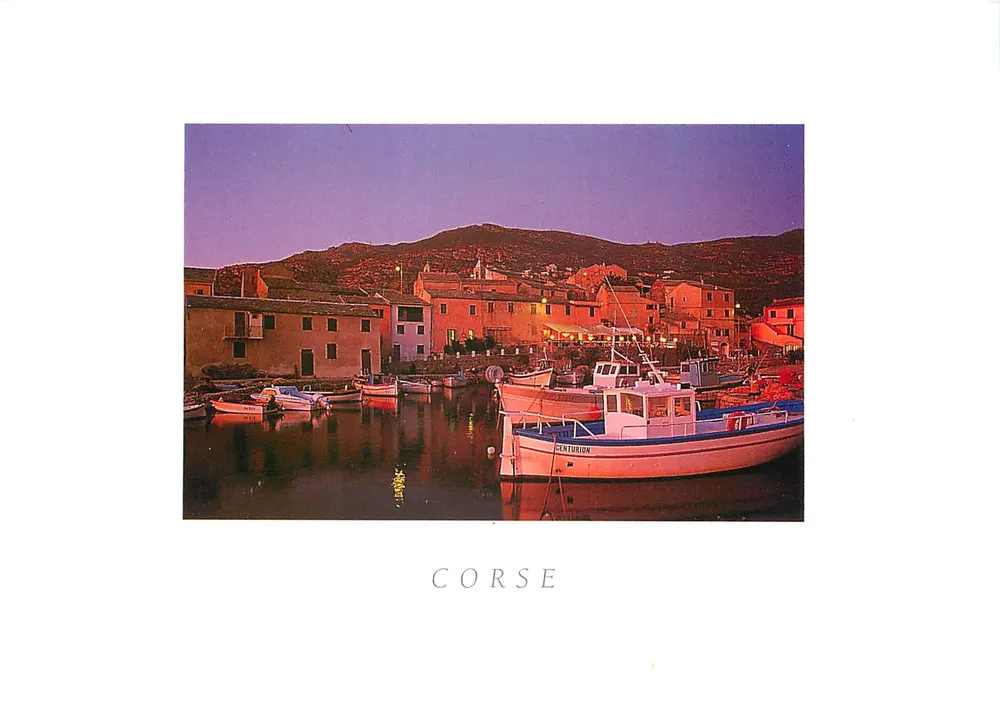 Porto de Centurion — Córsega — Edições S.M.D. Same-Maxime - Frente
