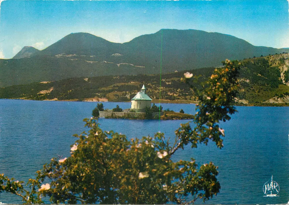 Capela de São Miguel — Barragem de Serre-Ponçon — Edições MAR - Frente