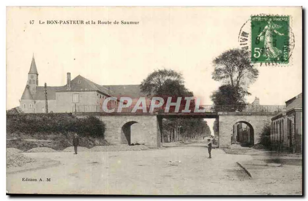 O Bom-Pasteur e a Estrada de Saumur — Edição A. M. — n°47 - Frente