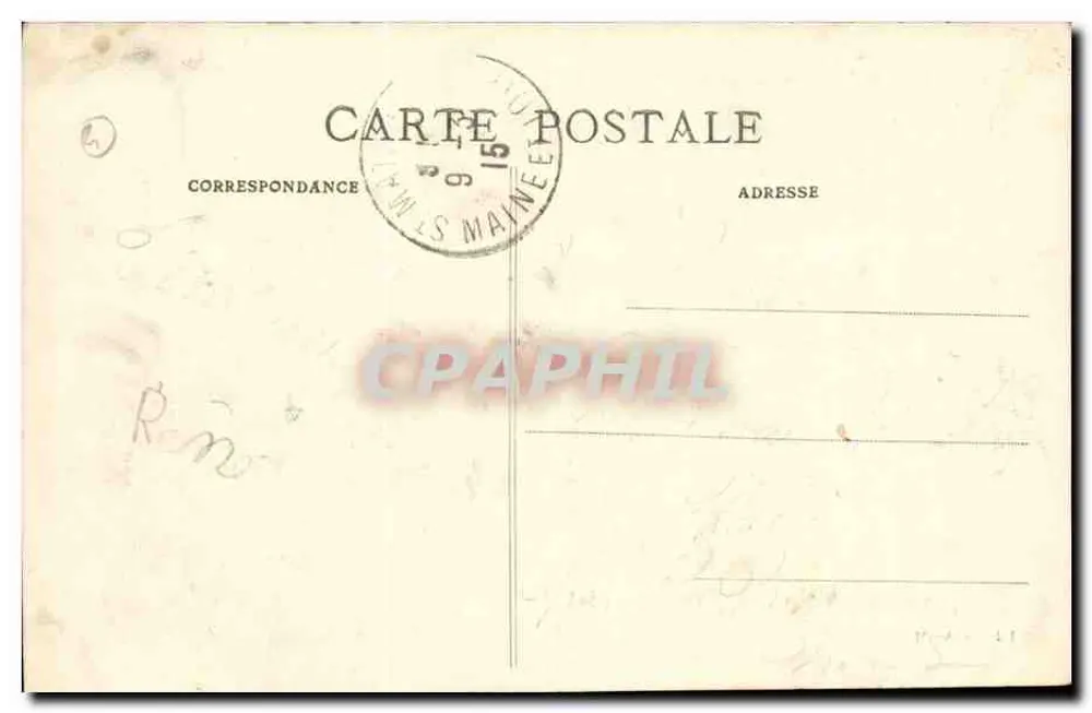 O Bom-Pasteur e a Estrada de Saumur — Edição A. M. — n°47 - Verso