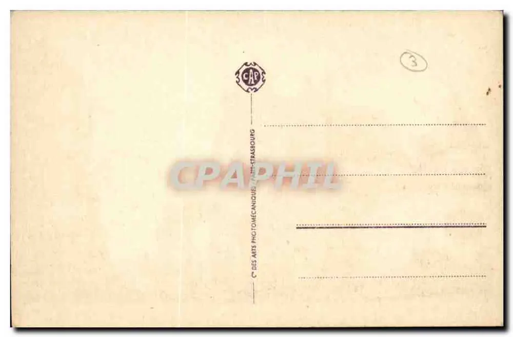 Saumur — Alter Schloss der Königin von Sizilien — ND 18, Verlag CAF - Rückseite