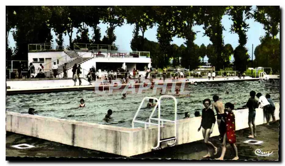 Saumur (M.-et-L.) — A Piscina — Combier Imp. Macon - Frente