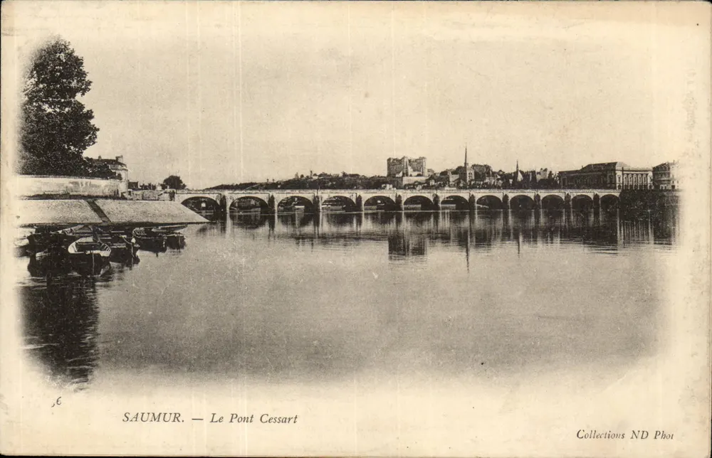 Saumur — O Ponte Cessart — Coleções ND Phot - Frente