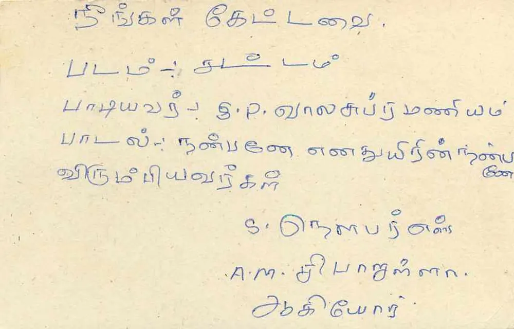 Sri Lanka — carta postal com selo de 75 centavos — editor Sri Lanka Post - Verso