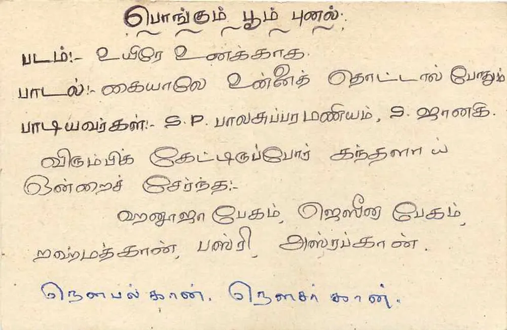 Sri Lanka — carta postal com selo de 75 centavos — editor desconhecido - Verso