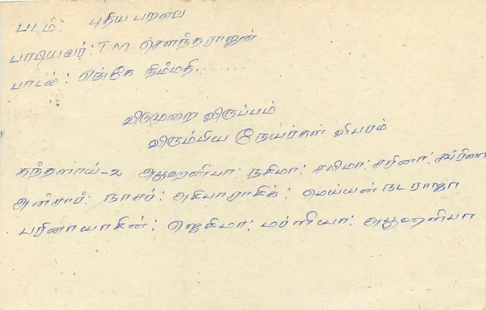 Colombo — tarjeta postal con sello de 75 centavos Sri Lanka - Reverso